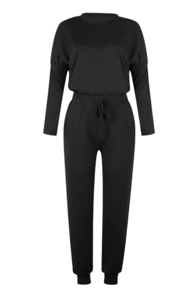 Loungewear  MONO B Womens Bailey Joggers in Black Black ~ Ozminski