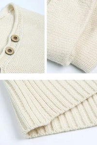Chunky Knit V-Neck Sweater