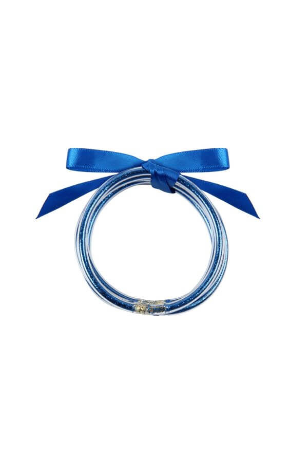 Glitter & Glam Jelly Bangles (Set of 5)