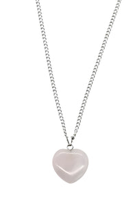 Blissful Stone Heart Necklace