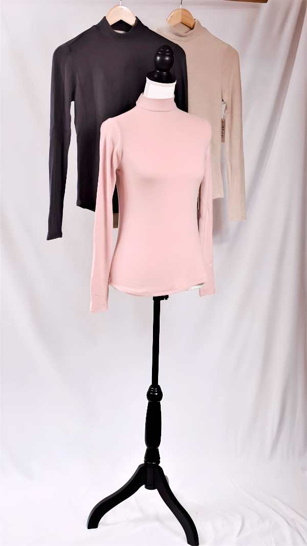 Ultra-Plush Mock-Neck Top