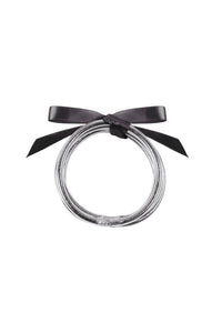 Glitter & Glam Jelly Bangles (Set of 5)