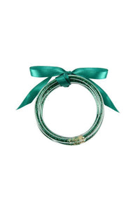 Glitter & Glam Jelly Bangles (Set of 5)