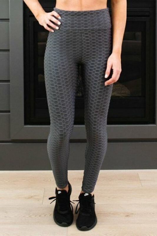 Bum Scrunch Textured Anti-Cellulite Leggings