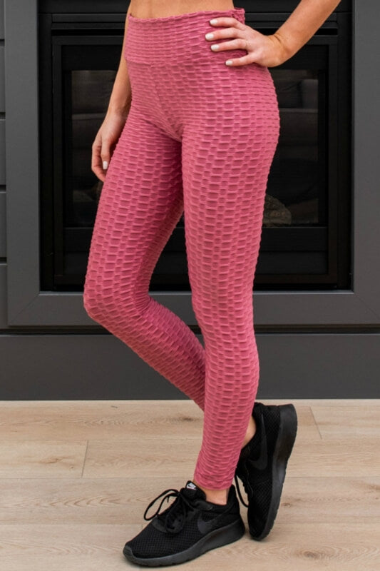 Bum Scrunch Textured Leggings  Women's Leggings – Jolie Vaughan Mature  Women's Online Clothing Boutique