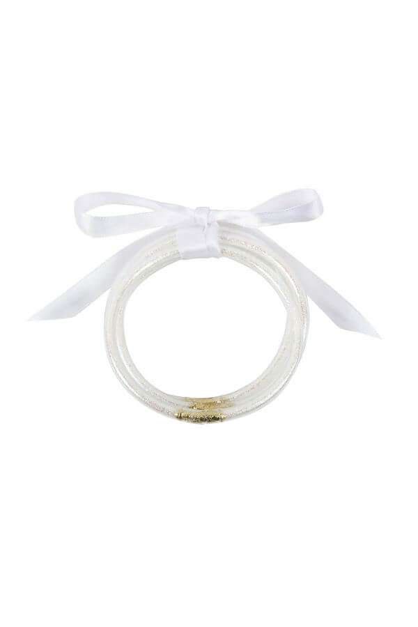 Glitter & Glam Jelly Bangles (Set of 5)