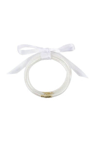 Glitter & Glam Jelly Bangles (Set of 5)