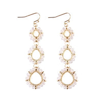 Teardrop Dangle Earrings Jolie Vaughan Mature Women's Clothing Online Boutique