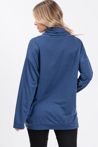 Cowl Neck Tunic with Pockets freeshipping - Mature Women's Clothing Online | Jolie Vaughan Boutique