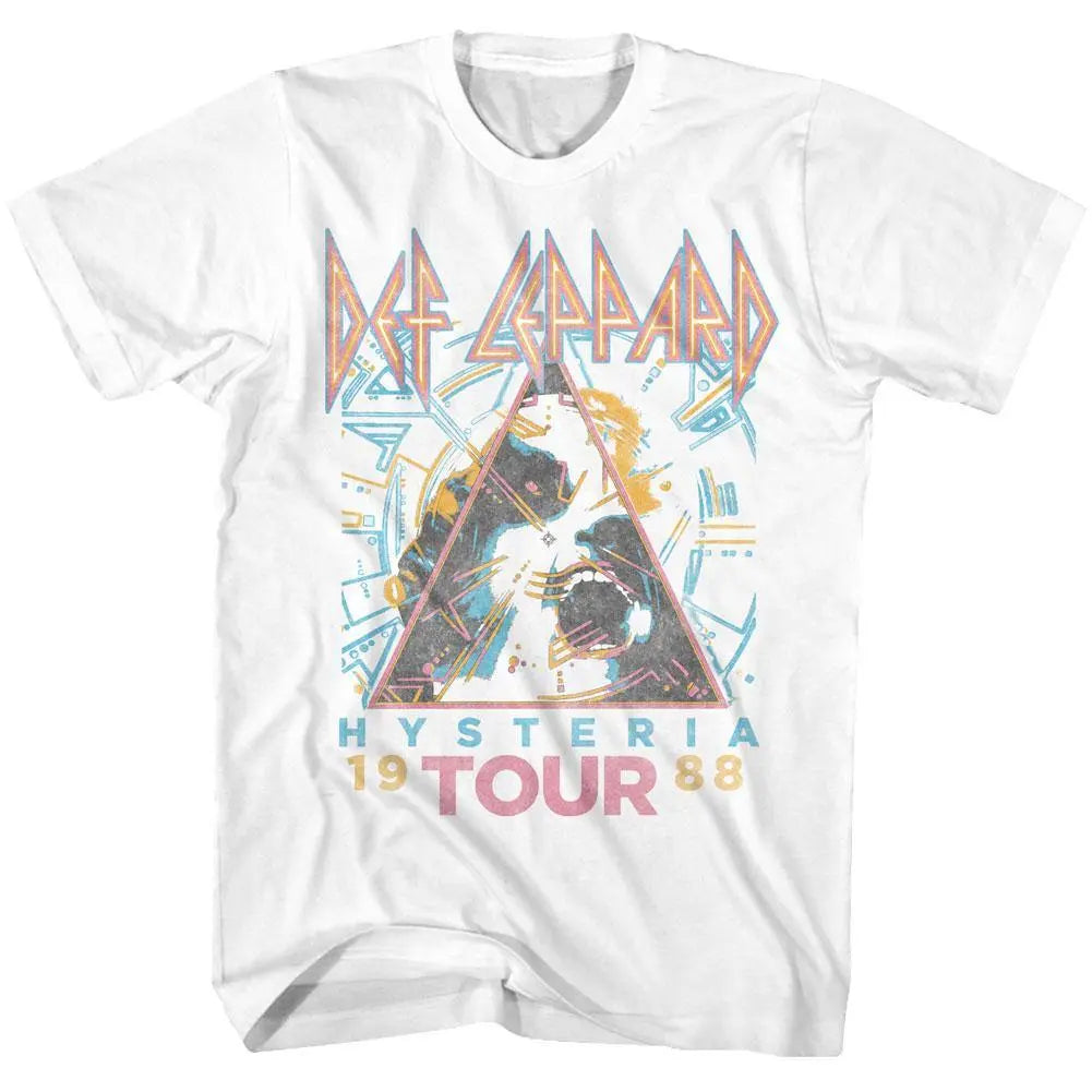 Def Leppard 1988 Hysteria Tour Band Tee – Jolie Vaughan Mature