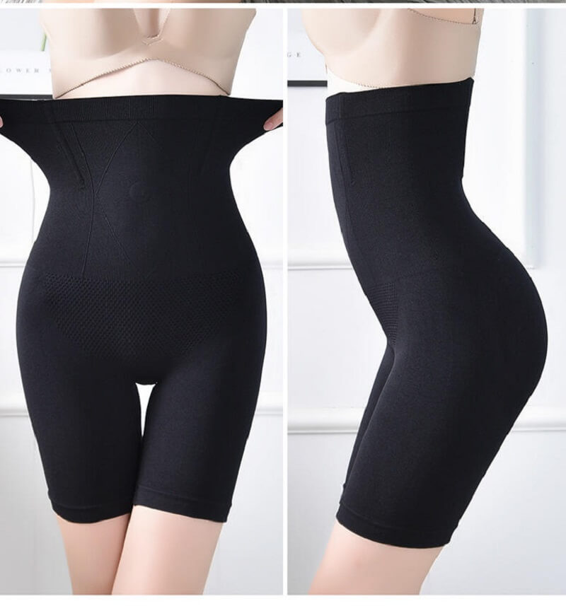 Breathable High Waist Strapless Body Briefer Panties For Women