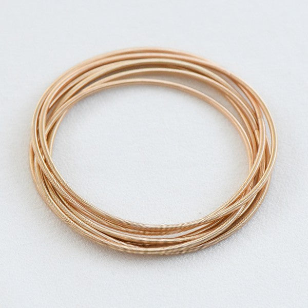 Guitar String Bracelet Set of 6 - Jolie Vaughan | Online Clothing Store in Baton Rouge, LA