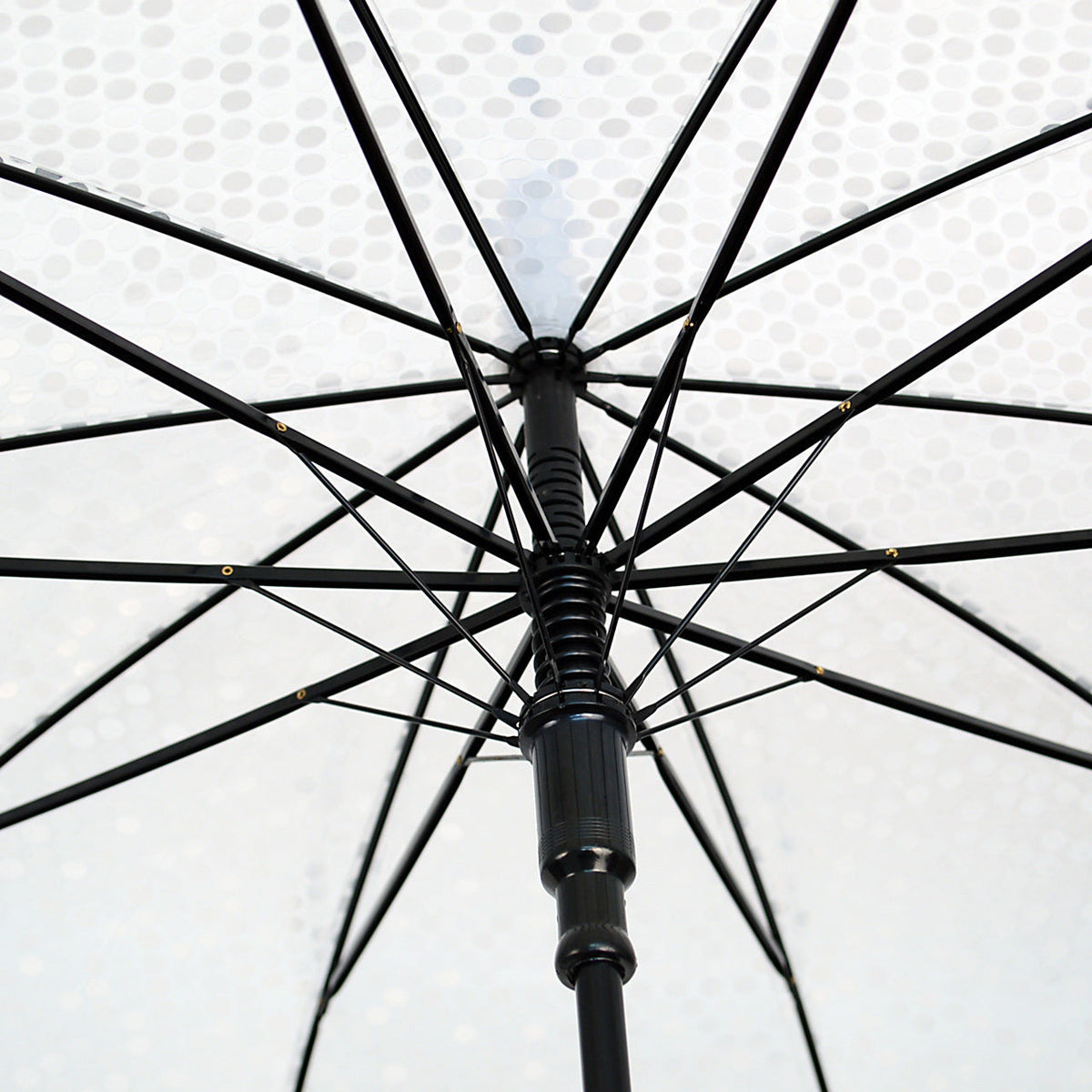 Premium Polka Dot See-Through Umbrella - Jolie Vaughan | Online Clothing Boutique near Baton Rouge, LA
