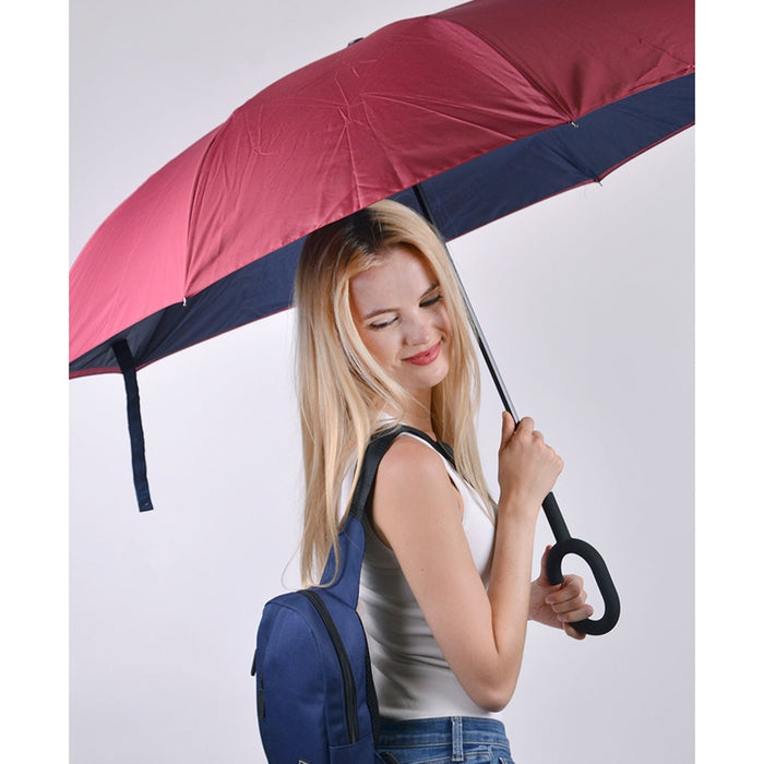 Double Layer Inverted Umbrella - Jolie Vaughan | Online Clothing Store in Baton Rouge, LA