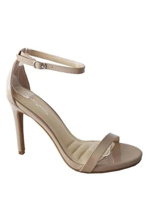 Patent sandal heels best sale