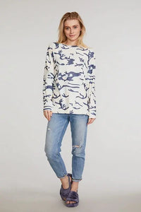 Amelia Relaxed Camouflage Print LS Tee Jolie Vaughan | Online Clothing Boutique near Baton Rouge, LA
