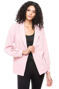 Baby Magic Crepe Lightweight Blazer Jacket Jolie Vaughan | Online Clothing Boutique near Baton Rouge, LA