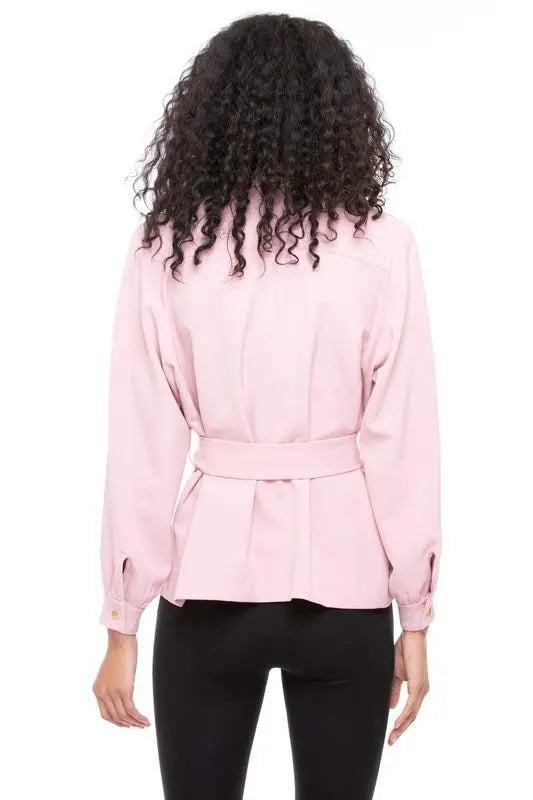 Baby Magic Crepe Lightweight Blazer Jacket Jolie Vaughan | Online Clothing Boutique near Baton Rouge, LA