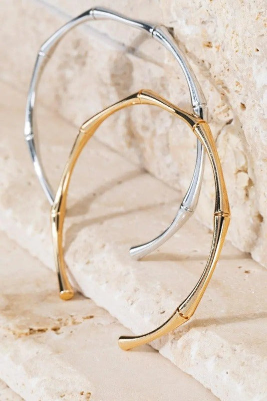Bamboo Cuff Bracelet Jolie Vaughan | Online Clothing Boutique near Baton Rouge, LA