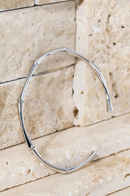 Bamboo Cuff Bracelet Jolie Vaughan | Online Clothing Boutique near Baton Rouge, LA
