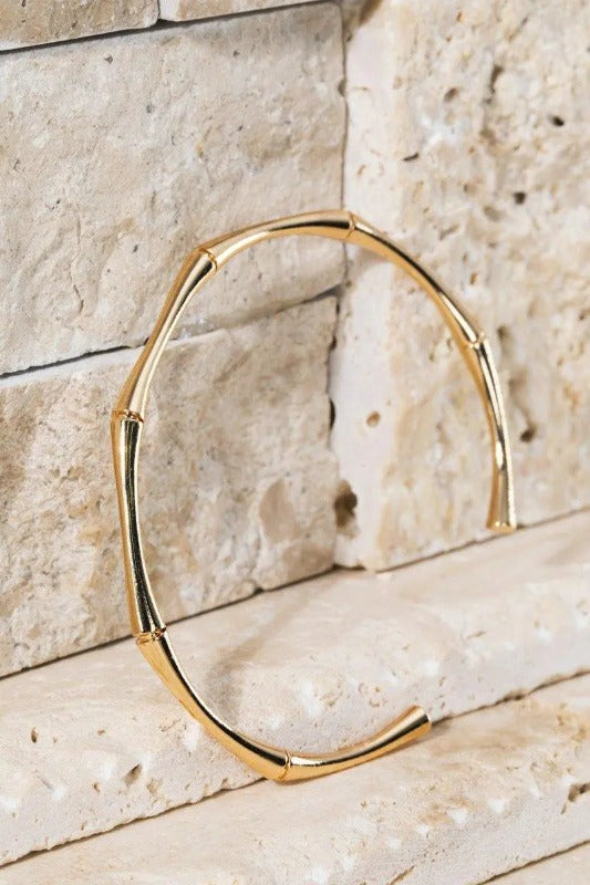 Bamboo Cuff Bracelet Jolie Vaughan | Online Clothing Boutique near Baton Rouge, LA