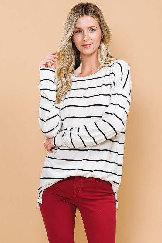 black and white striped dress shirt-black and white striped shirt womens-black and white striped shirt outfit-black and white striped button up shirt-black and white striped dress shirt