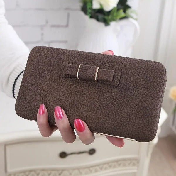 Bow Tie Wallet Wristlet Jolie Vaughan | Online Clothing Boutique near Baton Rouge, LA