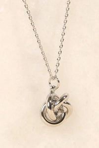 Celtic Knot Pendant Short Necklace Jolie Vaughan | Online Clothing Boutique near Baton Rouge, LA
