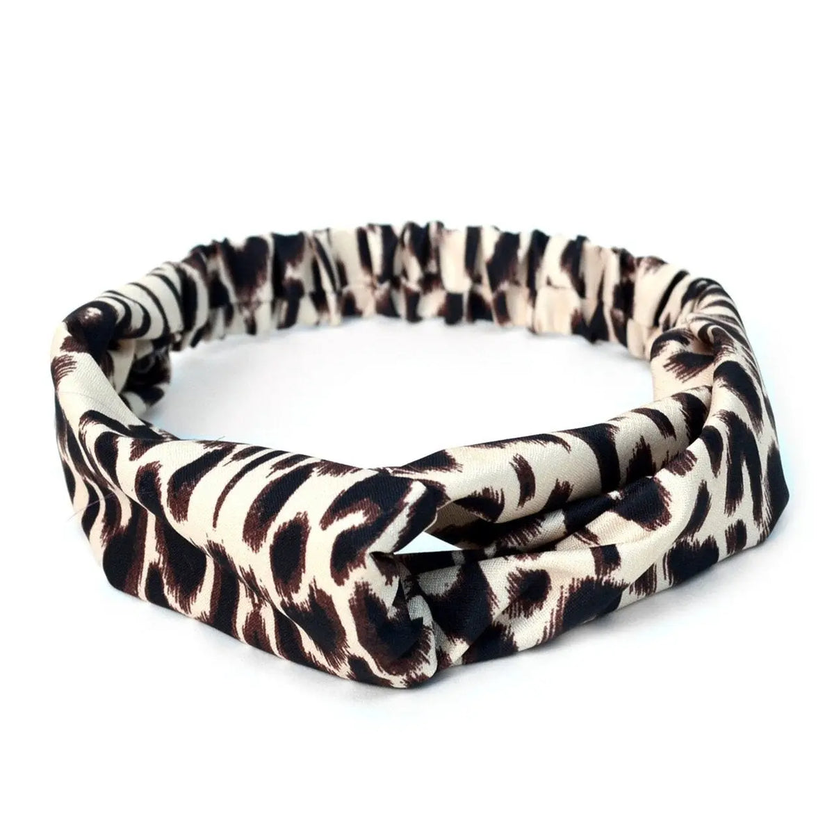 Crisscross Animal Print Summer Headbands Jolie Vaughan | Online Clothing Boutique near Baton Rouge, LA
