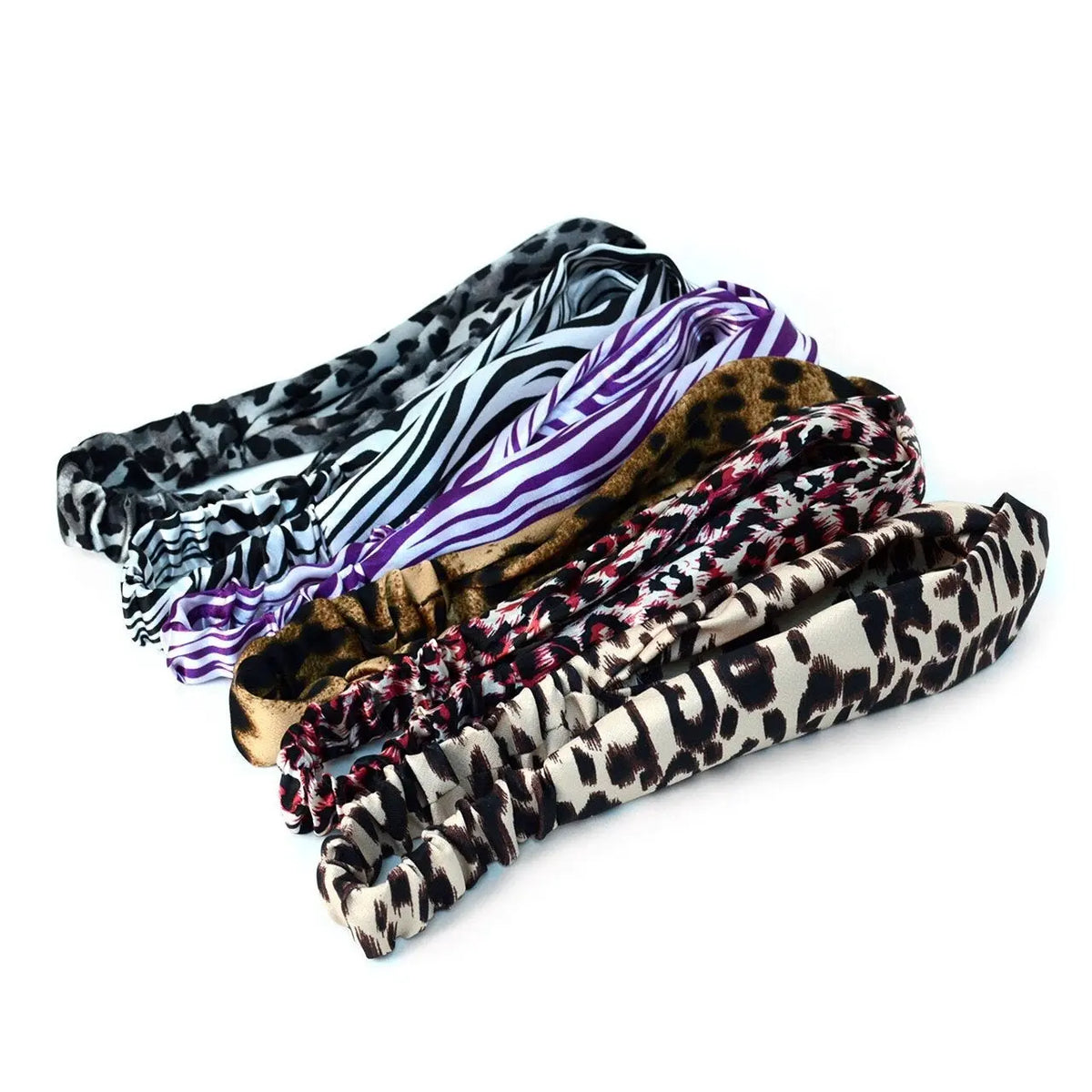 Crisscross Animal Print Summer Headbands Jolie Vaughan | Online Clothing Boutique near Baton Rouge, LA