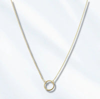 Dainty Geometric Circle Necklace Jolie Vaughan | Online Clothing Boutique near Baton Rouge, LA