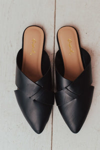 Deja PU Leather Wrap Mules freeshipping - Mature Women's Clothing Online | Jolie Vaughan Boutique