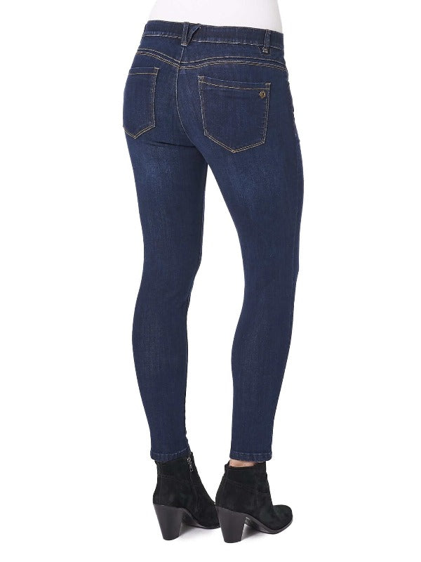 Luxe High Rise "Ab"solution® Ankle Length Skinny Jeans