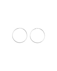 Marrin Costello Forever Hoop Earrings Jolie Vaughan Mature Women's Online Clothing Boutique