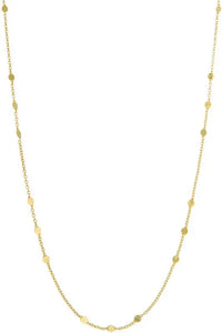Flat Round Chain Necklace Jolie Vaughan | Online Clothing Boutique near Baton Rouge, LA