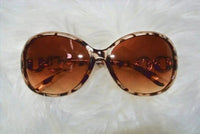 Glamorous Round Chain-Link Sunglasses Jolie Vaughan | Online Clothing Boutique near Baton Rouge, LA