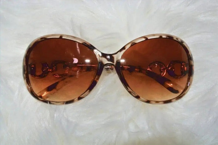 Glamorous Round Chain-Link Sunglasses Jolie Vaughan | Online Clothing Boutique near Baton Rouge, LA