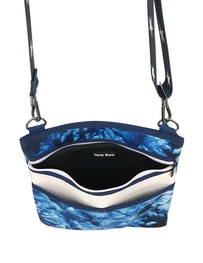 Haute Shore Peyton Crossbody Bag  - Jolie Vaughan | Online Clothing Store in Baton Rouge, LA,  Haute shore neoprene tote, crossbody, parker & hyde, pink, neoprenen, neoprene tote, red tote, blue tote, handbags womens, mature womens, crossbody handbags for mature women, mature womens handbags near me, haute shore neoprene bags near me, jolie girl, jolie j