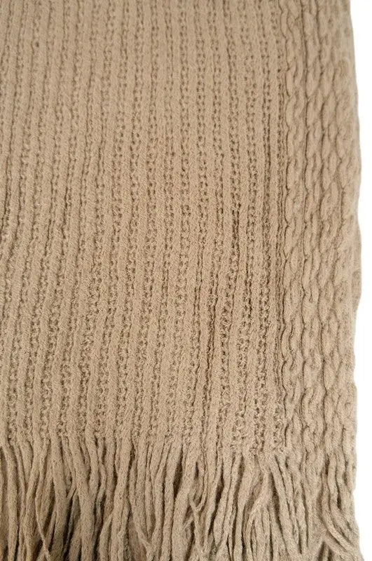 Hudson Classic Fringe Scarf Jolie Vaughan | Online Clothing Boutique near Baton Rouge, LA