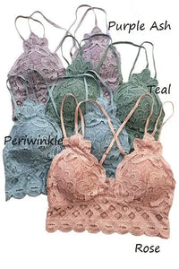 Isabelle Crocheted Lace Bralette Jolie Vaughan | Online Clothing Boutique near Baton Rouge, LA
