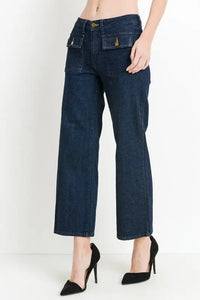 JBD Wide Leg Trouser Jeans Jolie Vaughan | Online Clothing Boutique near Baton Rouge, LA