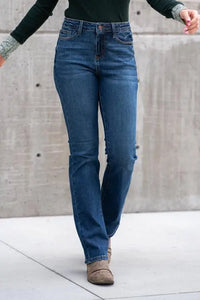 JUST USA High Rise Flare Jeans Jolie Vaughan | Online Clothing Boutique near Baton Rouge, LA