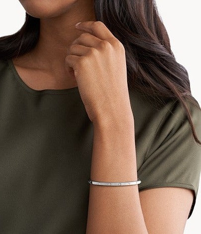 Gwyneth Studded Bangle Bracelet Jolie Vaughan Mature Women's Online Clothing Boutique