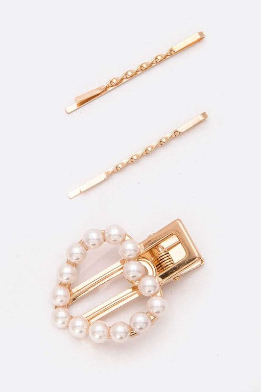 Pearl Clip 3-Piece Set freeshipping - Mature Women's Clothing Online | Jolie Vaughan Boutique