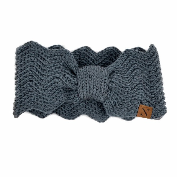 Knotted Bow-Front Chunky Knit Headband Jolie Vaughan | Online Clothing Boutique near Baton Rouge, LA