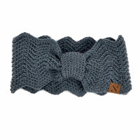 Knotted Bow-Front Chunky Knit Headband Jolie Vaughan | Online Clothing Boutique near Baton Rouge, LA