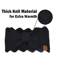 Knotted Bow-Front Chunky Knit Headband Jolie Vaughan | Online Clothing Boutique near Baton Rouge, LA