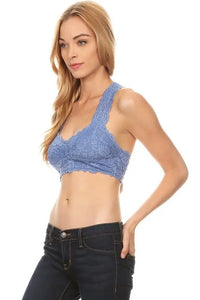 Lace Racerback Bralette Jolie Vaughan | Online Clothing Boutique near Baton Rouge, LA