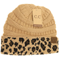 Leopard Print Matching Cuff Beanie Jolie Vaughan | Online Clothing Boutique near Baton Rouge, LA