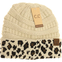 Leopard Print Matching Cuff Beanie Jolie Vaughan | Online Clothing Boutique near Baton Rouge, LA